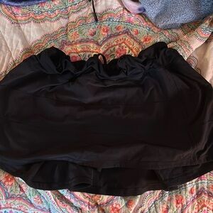 Lululemon Pace Rival Skirt Regular Length Black Size 14
